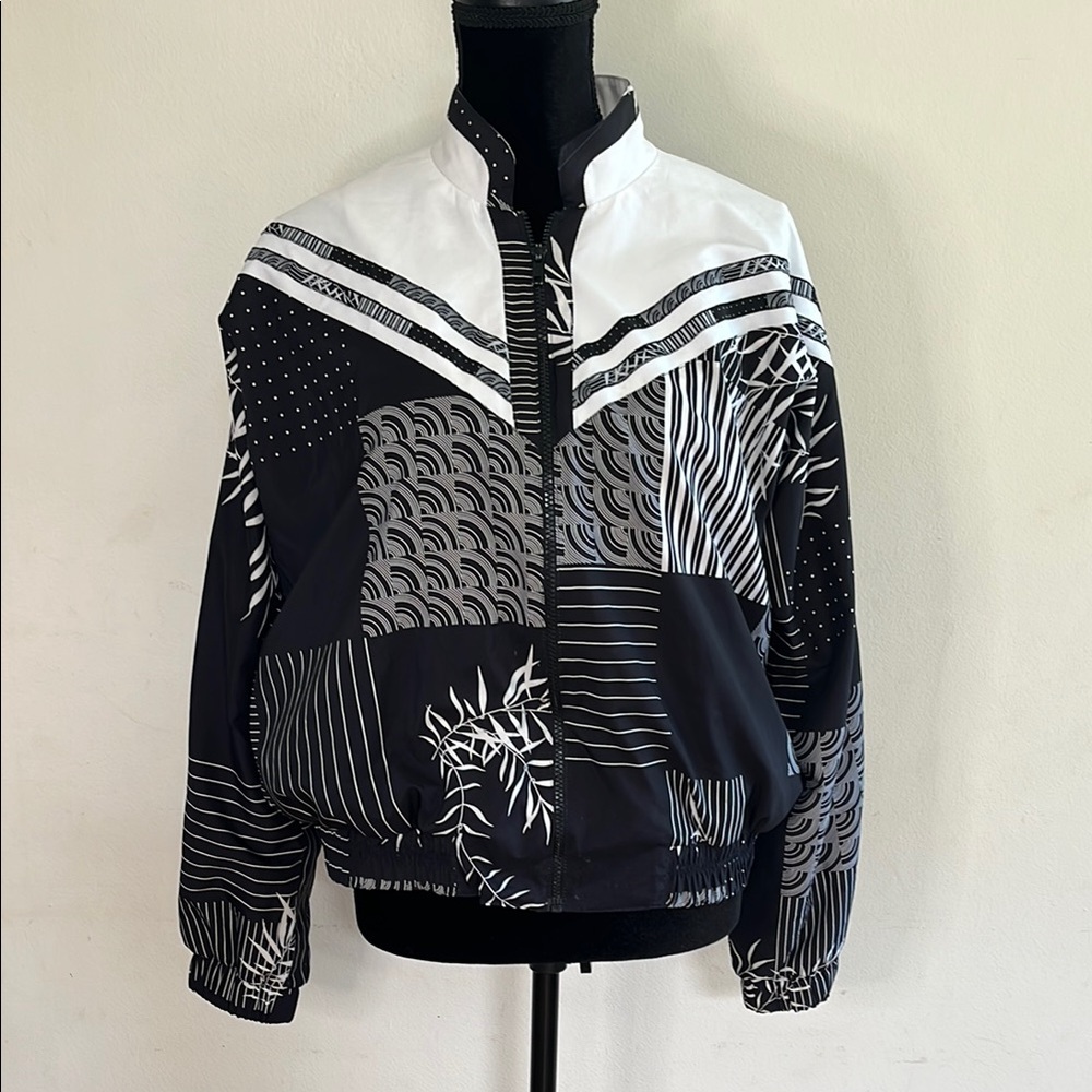 Vintage Lily of Beverly Hills Black and White Women's Jacket